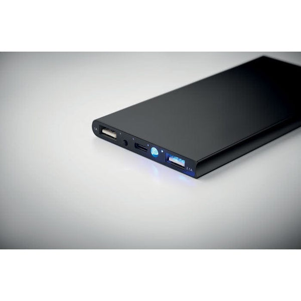 Power bank 8000 mAh alu riciclato - personalizzabile con logo