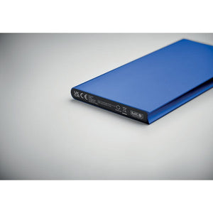 Power bank 8000 mAh alu riciclato - personalizzabile con logo