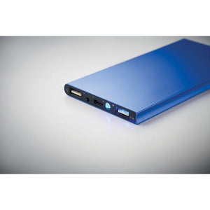 Power bank 8000 mAh alu riciclato - personalizzabile con logo