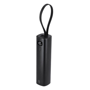 Power Bank Arel nero - personalizzabile con logo