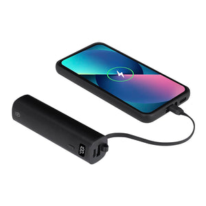 Power Bank Arel nero - personalizzabile con logo