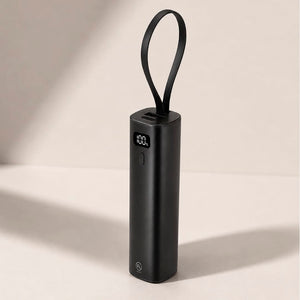 Power Bank Arel nero - personalizzabile con logo
