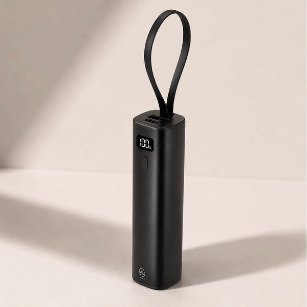 Power Bank Arel nero - personalizzabile con logo