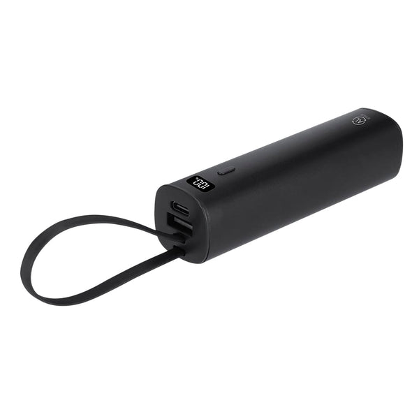 Power Bank Arel nero - personalizzabile con logo