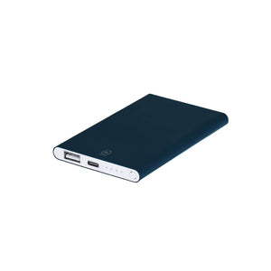 Power Bank Backen blu navy - personalizzabile con logo