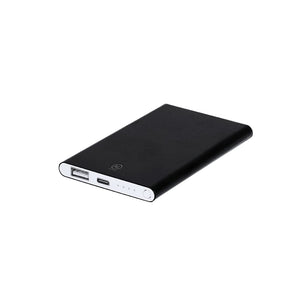 Power Bank Backen nero - personalizzabile con logo
