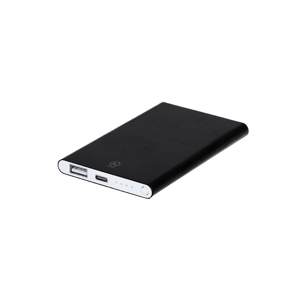 Power Bank Backen nero - personalizzabile con logo