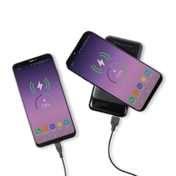 Power Bank Baliok nero - personalizzabile con logo