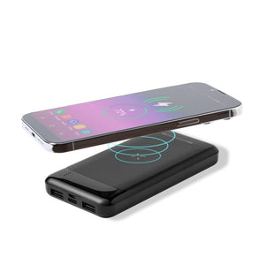 Power Bank Baliok nero - personalizzabile con logo
