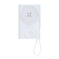 Power Bank Barian bianco - personalizzabile con logo