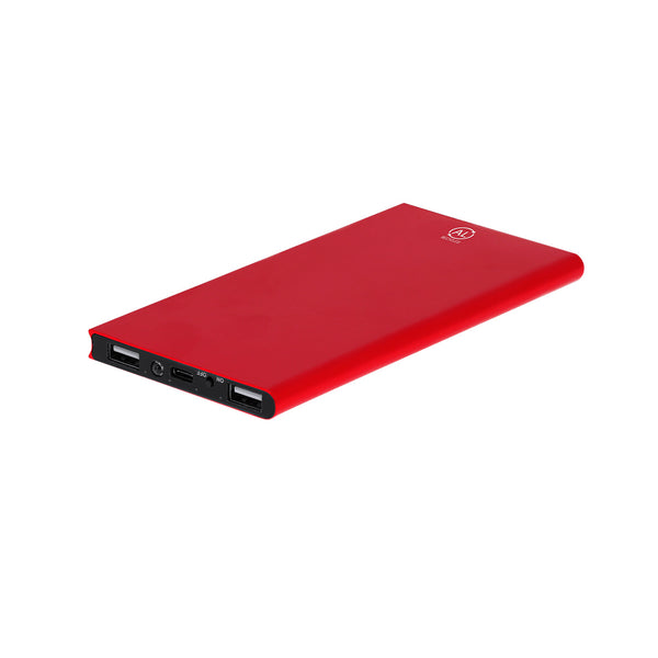Power Bank Barrols rosso - personalizzabile con logo
