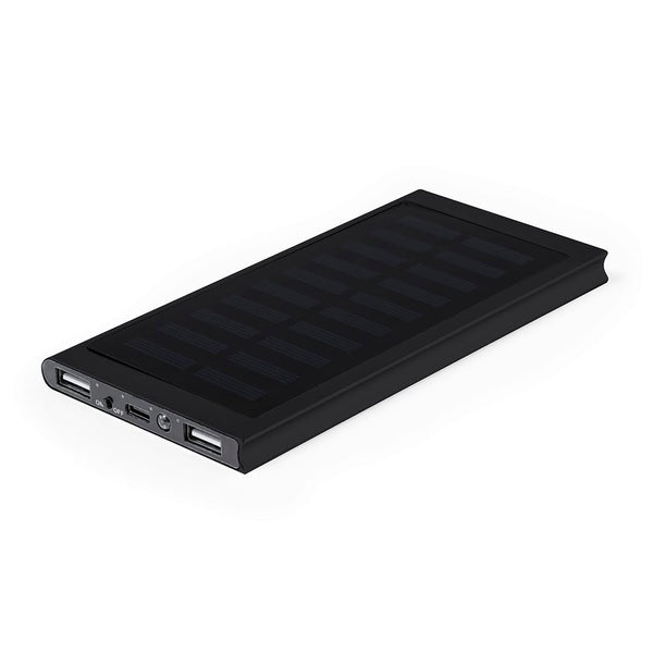 Power Bank Bernant nero - personalizzabile con logo