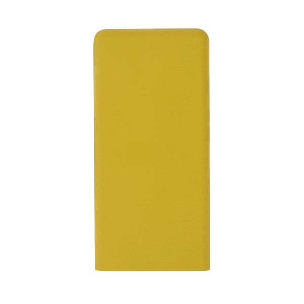 Power Bank Caplan giallo - personalizzabile con logo