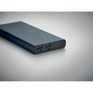 Power bank da 10000 mAh con spia luminosa - personalizzabile con logo