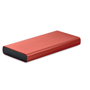Power bank da 10000 mAh con spia luminosa - personalizzabile con logo