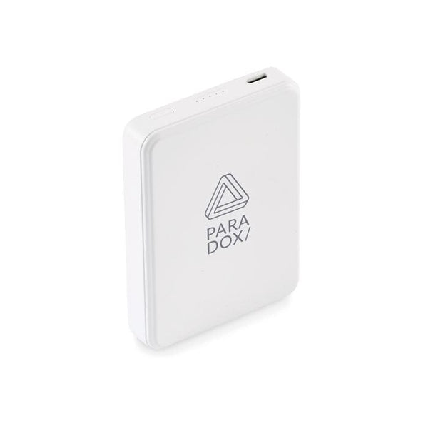 Power bank da 5000 mAh compact - personalizzabile con logo