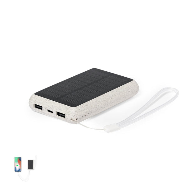 Power Bank Dawson natural - personalizzabile con logo