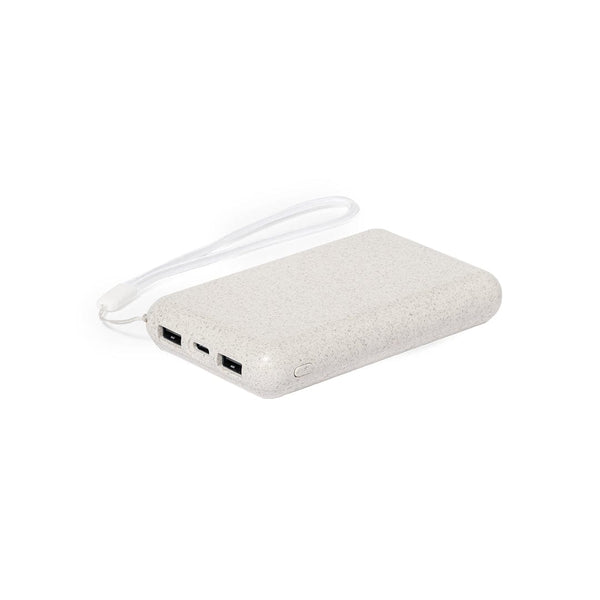 Power Bank Dawson natural - personalizzabile con logo