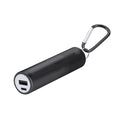 Power Bank Decan nero - personalizzabile con logo