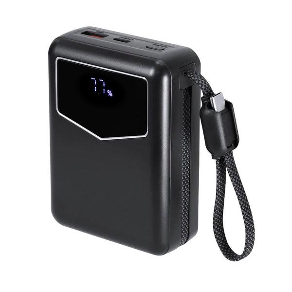 Power Bank Evron nero - personalizzabile con logo