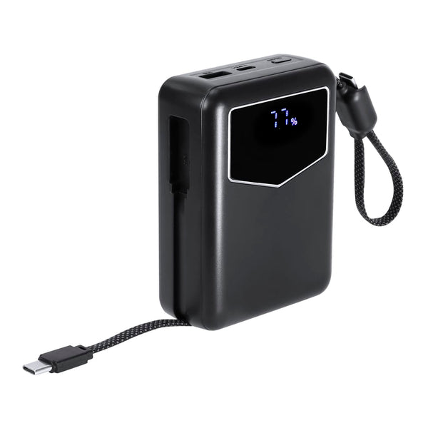 Power Bank Evron nero - personalizzabile con logo