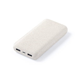 Power Bank Golblum natural - personalizzabile con logo