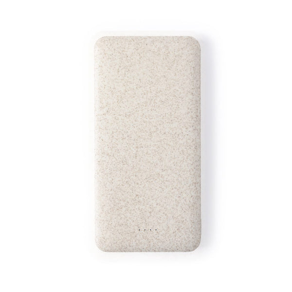 Power Bank Golblum natural - personalizzabile con logo