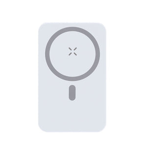 Power Bank Granzax bianco - personalizzabile con logo