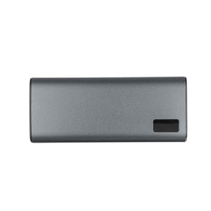 Power Bank Hampton color argento - personalizzabile con logo