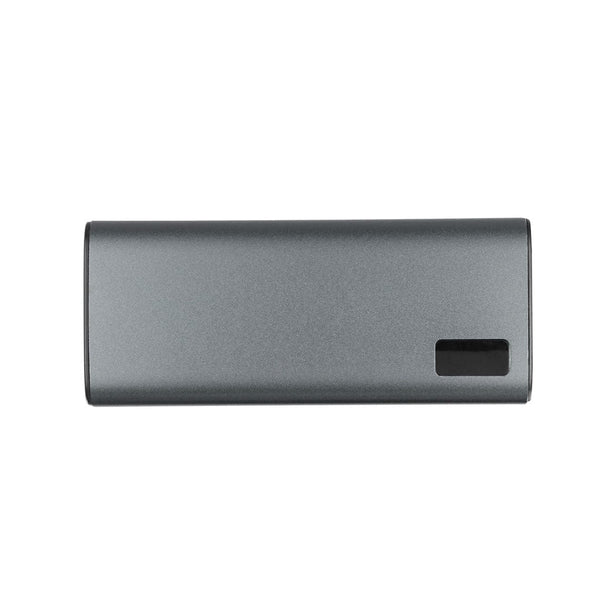 Power Bank Hampton color argento - personalizzabile con logo