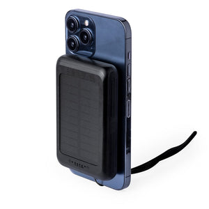 Power Bank Haryin nero - personalizzabile con logo