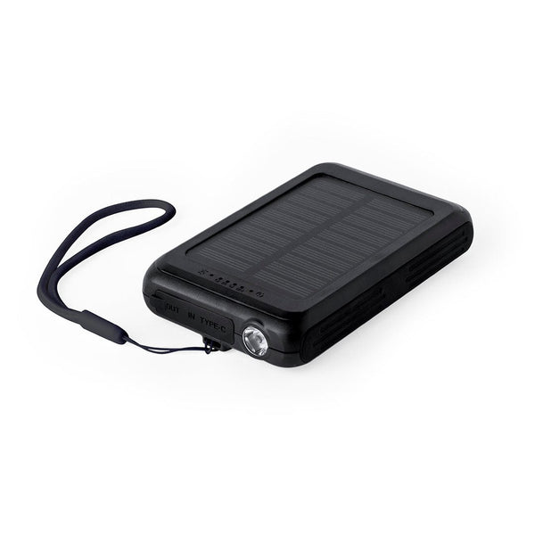 Power Bank Haryin nero - personalizzabile con logo