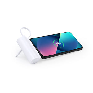 Power Bank Laford bianco - personalizzabile con logo