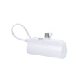 Power Bank Laford bianco - personalizzabile con logo