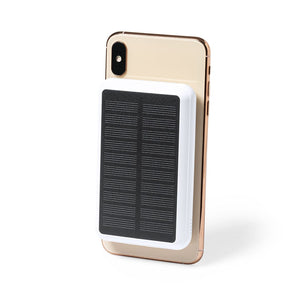 Power Bank Maddy bianco - personalizzabile con logo