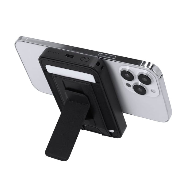 Power Bank Multifunzione Elion nero - personalizzabile con logo