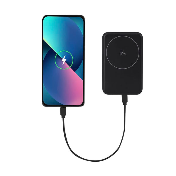 Power Bank Multifunzione Elion nero - personalizzabile con logo