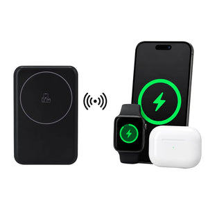 Power Bank Multifunzione Elion nero - personalizzabile con logo