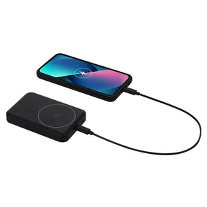 Power Bank Multifunzione Elion nero - personalizzabile con logo