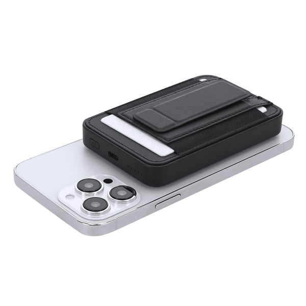 Power Bank Multifunzione Elion nero - personalizzabile con logo