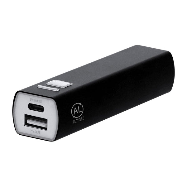 Power Bank Serdinam nero - personalizzabile con logo