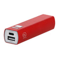 Power Bank Serdinam rosso - personalizzabile con logo