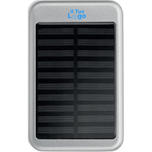 Power bank solare da 4000 mAh - personalizzabile con logo