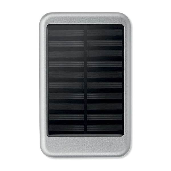 Power bank solare da 4000 mAh - personalizzabile con logo