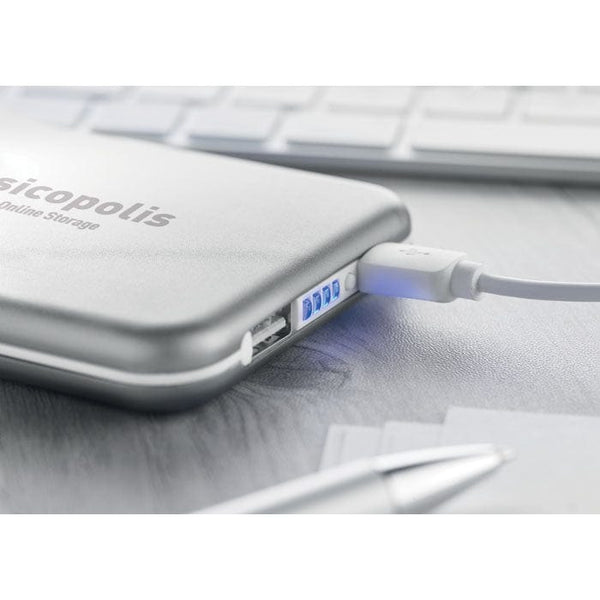 Power bank solare da 4000 mAh - personalizzabile con logo