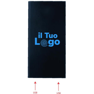 Power bank solare da 8000 mAh - personalizzabile con logo