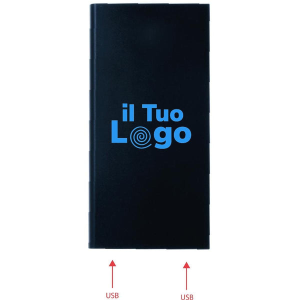 Power bank solare da 8000 mAh - personalizzabile con logo