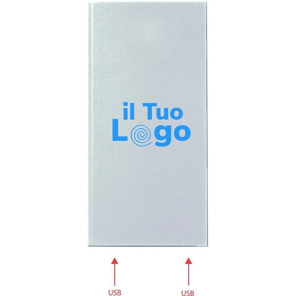 Power bank solare da 8000 mAh - personalizzabile con logo
