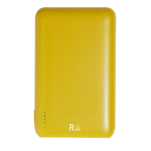 Power Bank Telkax giallo - personalizzabile con logo