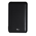 Power Bank Telkax nero - personalizzabile con logo